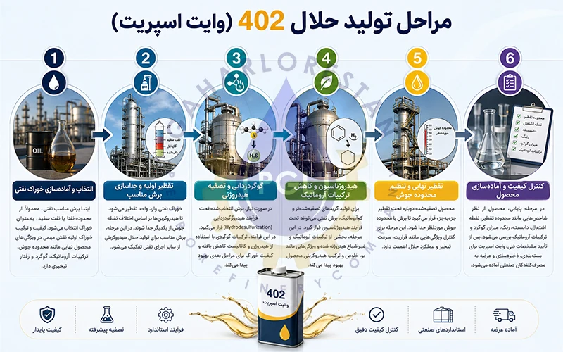 وایت اسپریت چگونه تولید میشود؟